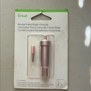 Cricut Fabric Blade with Pink and Silver Housing
